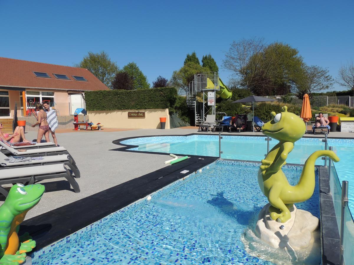 Hotel Camping L'Arada Parc Sonzay Exterior foto